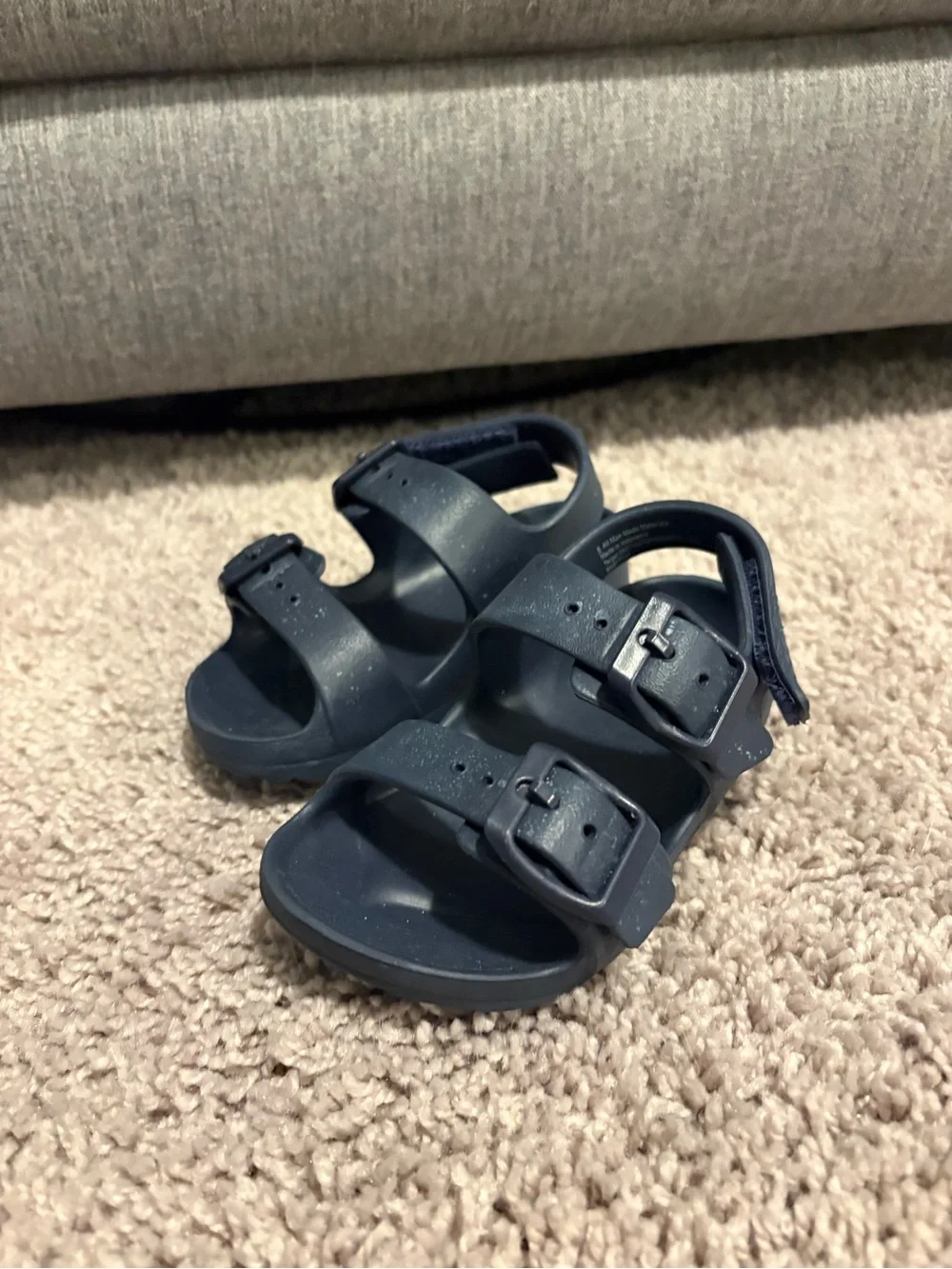 Cat & Jack Navy Buckle Toddler Sandals
